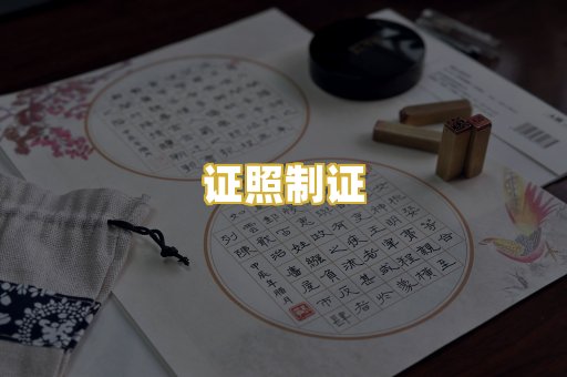 证照制证